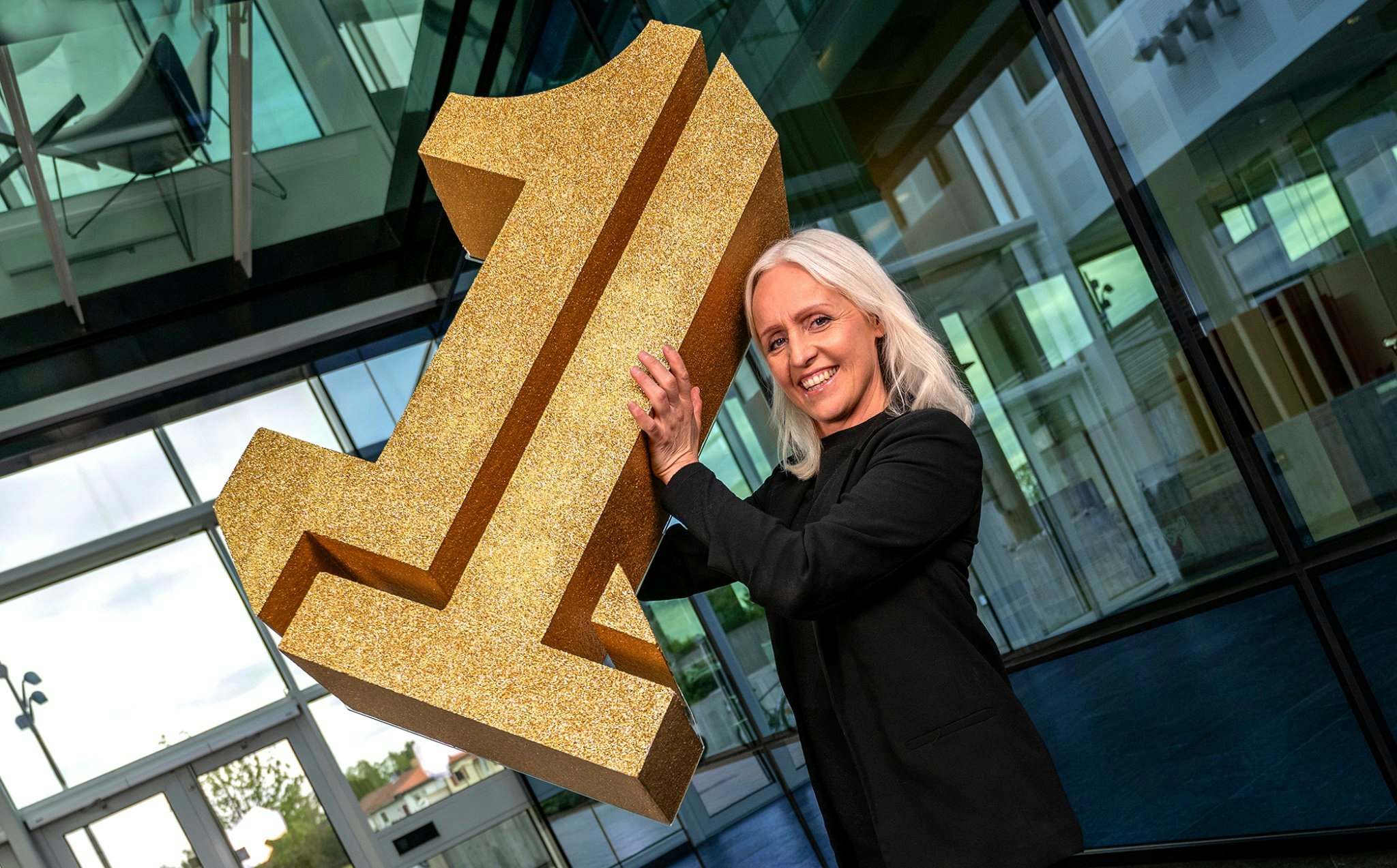 Ingrid Roterud Mathisen, lotteri- og trekningsansvarlig. Sak i forbindelse med Eurojackpot-trekning tirsdag 31. januar - med over 1 milliard kroner i 1. premiepotten.