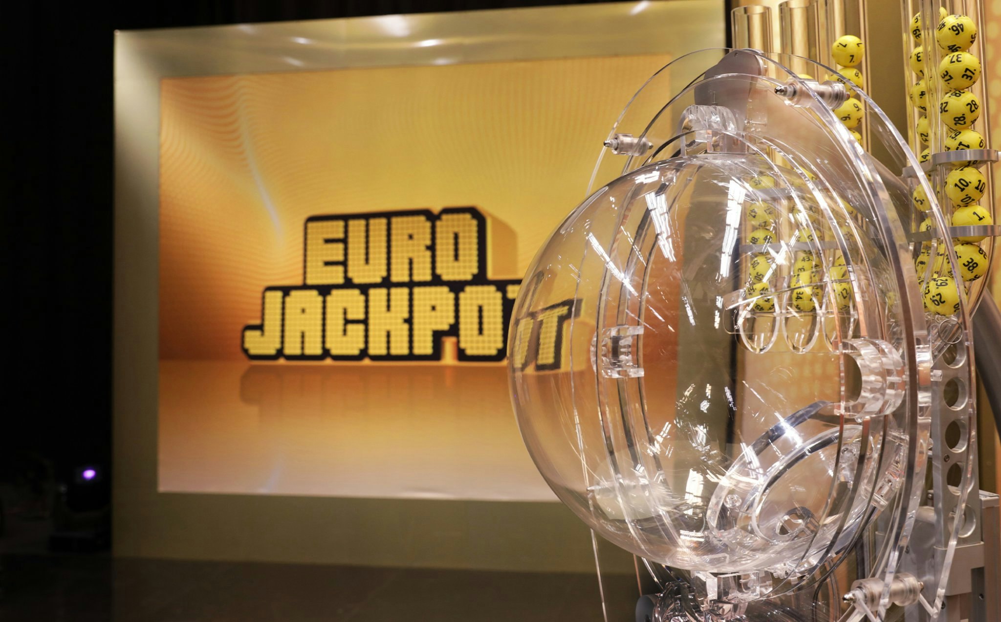 Eurojackpot trekningsmaskin