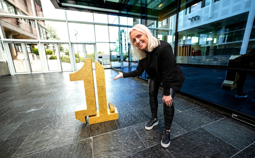 Ingrid Roterud Mathisen, lotteri- og trekningsansvarlig. Sak i forbindelse med Eurojackpot-trekning fredag 20. mai - med over 1 milliard kroner i 1. premiepotten.