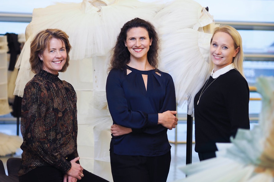 Åsne Havnelid, Ingrid Lorentzen og Maria Mediaas Jørstad