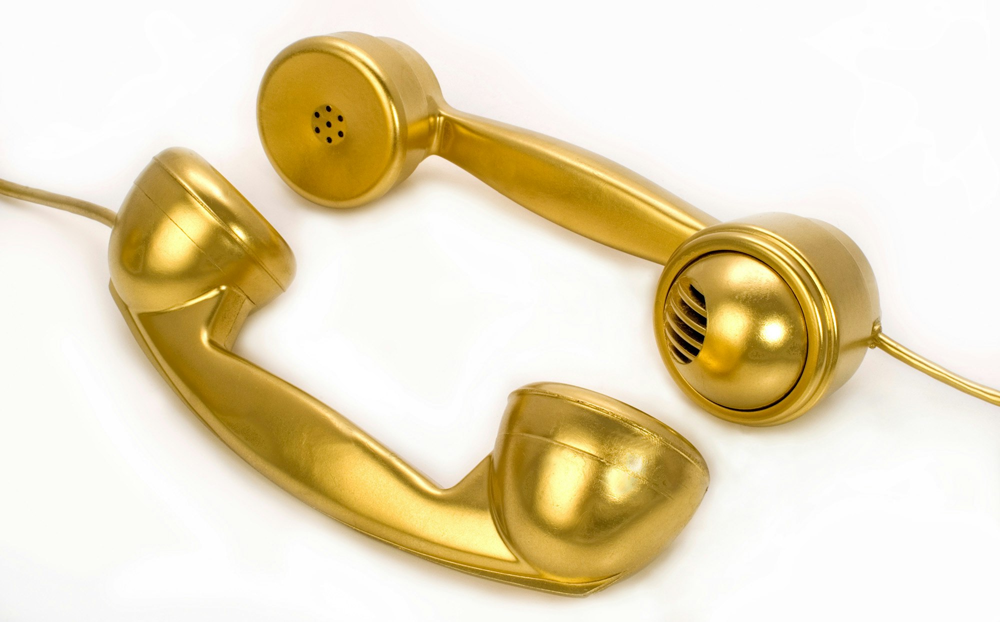 To gulltelefoner