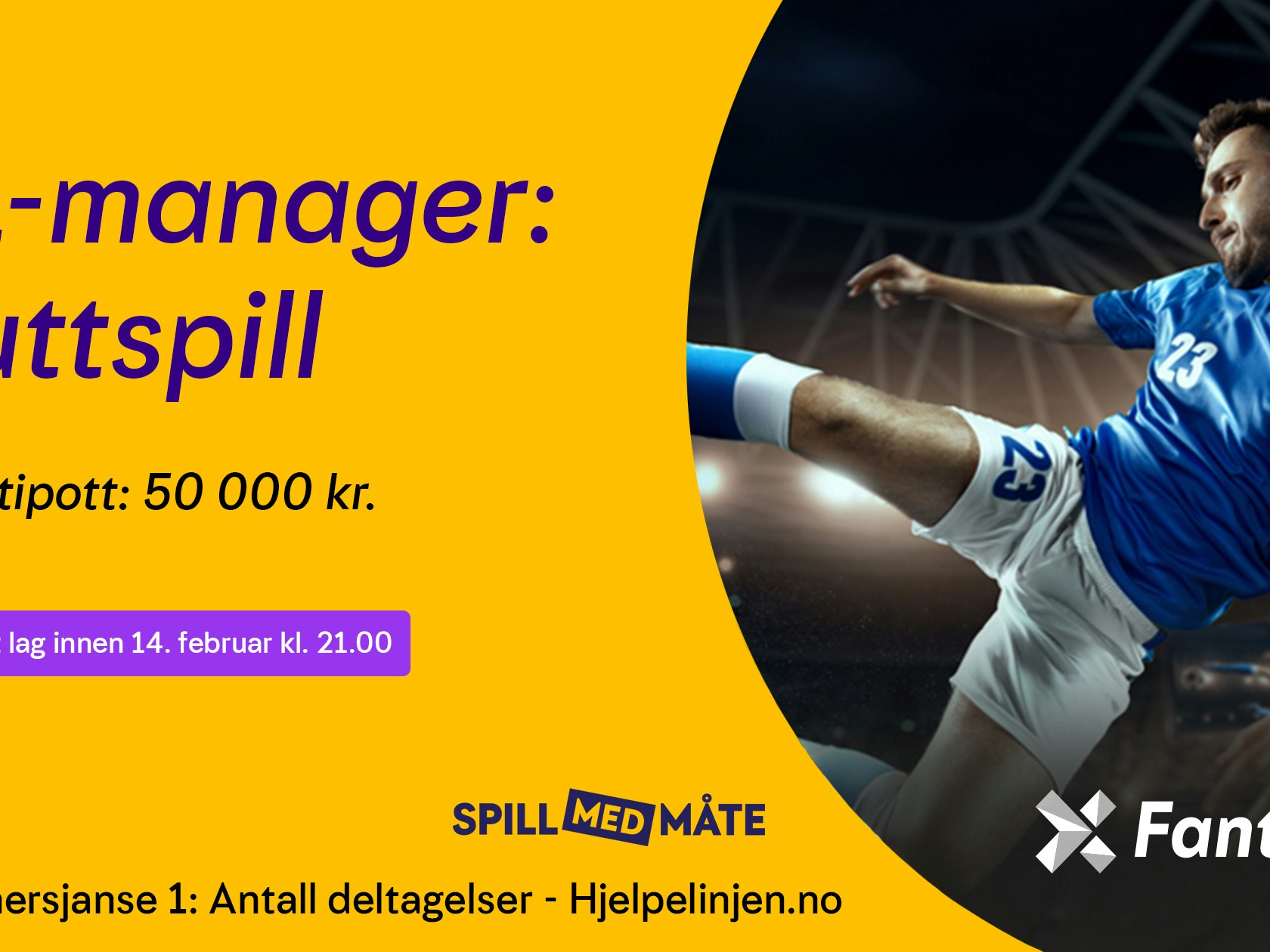 NY TURNERING: CL-manager: sluttspill er turneringen som kun omhandler utslagsrundene i Champions League.