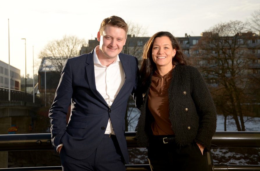 Torbjørn Evjenth og Ingvild Elisabeth Flovik i Dehn.