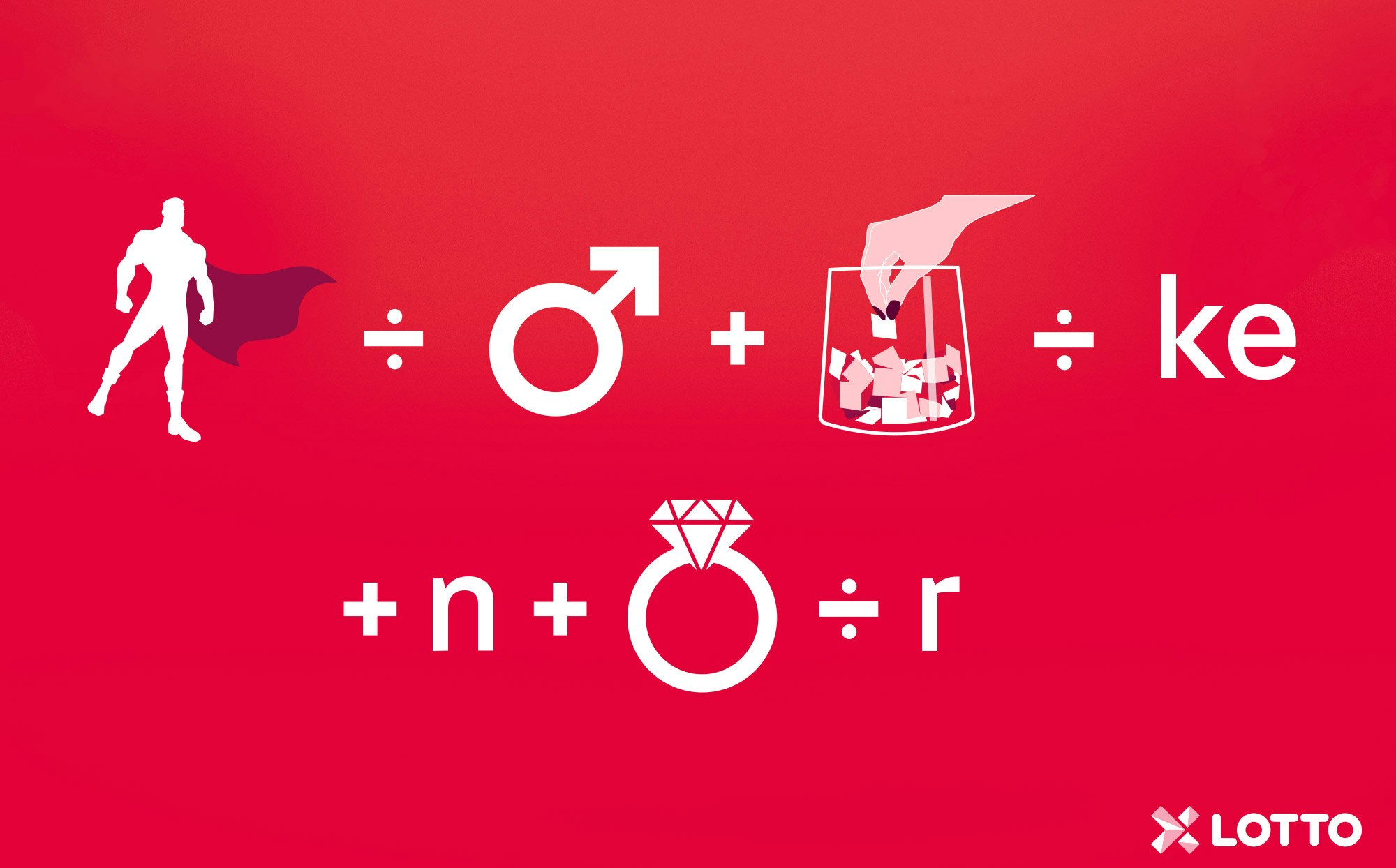 En rebus med disse elementene: en supermann, minus mann, pluss trekke, minus "ke", pluss "n", pluss ring, minus "r"
