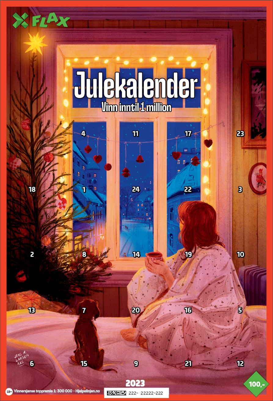 Grete vant 1 mill. i fjor – nå er Flax Julekalender her igjen | Norsk ...