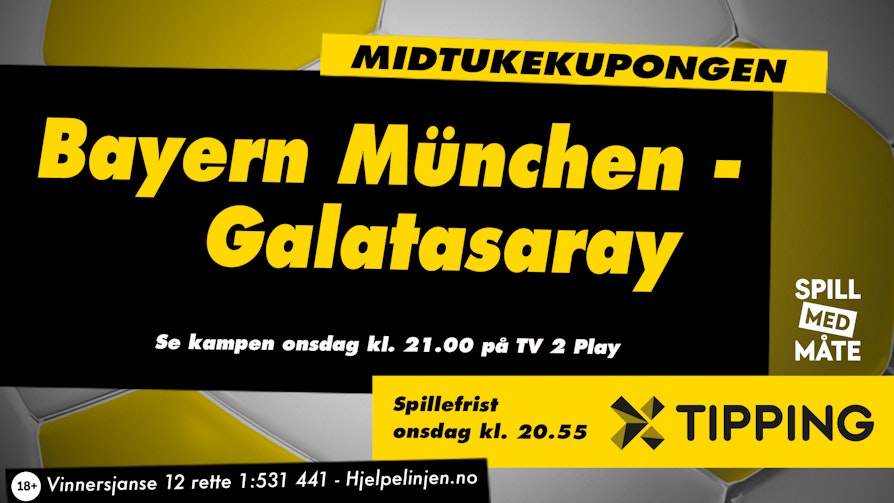 Midtukekupongen uke 45, 2023