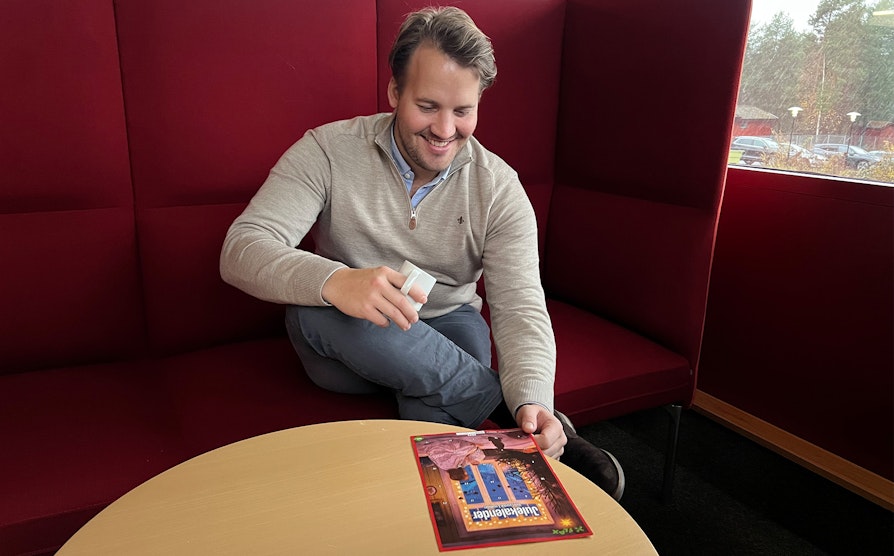 Gustav Rygh med Flax-julekalender 2023