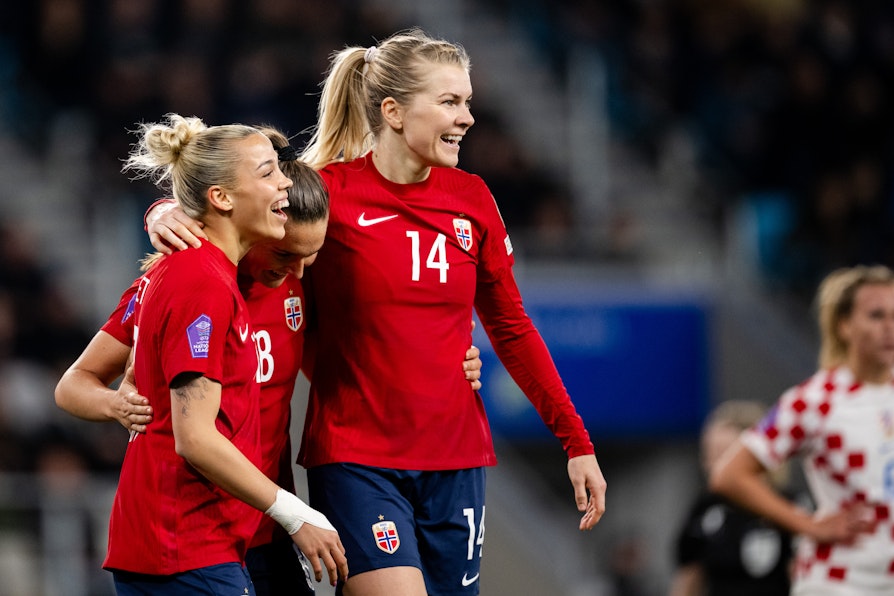 OGSÅ UTE: Ada Hegerberg.