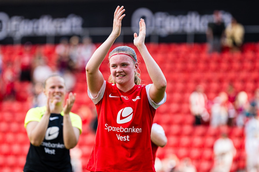 Signe Gaupset, fotballspiller i Brann