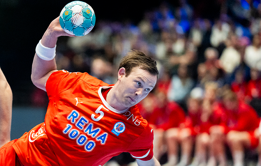 Bilde av håndballspiller Sander Sagosen – for Kolstad.