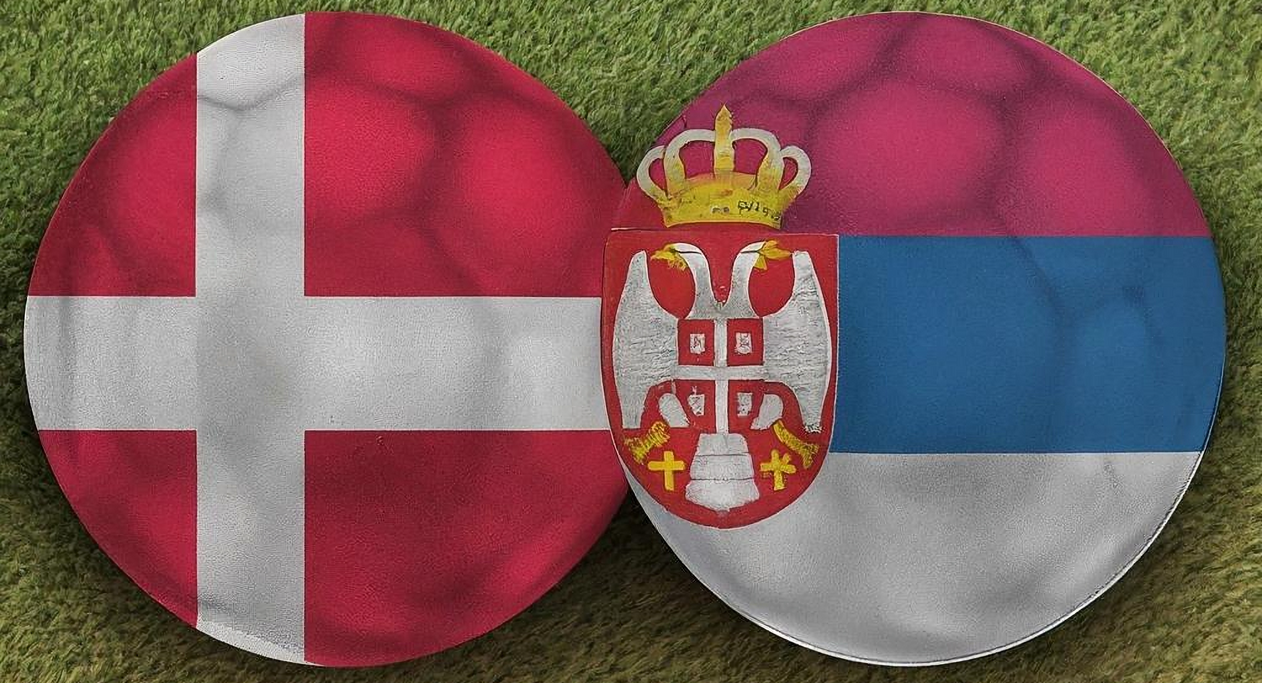 SKJEBNEKAMP: Danmark går videre med uavgjort, mens Serbia må vinne for å gå videre.