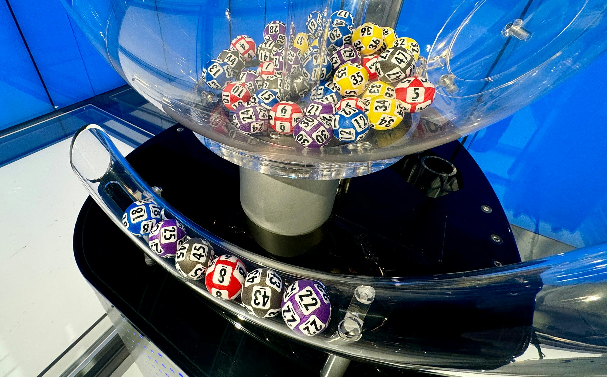 Vikinglotto-kulene som ble trukket 9. oktober.