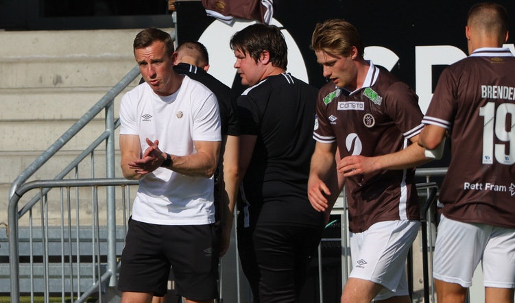 Mjøndalen trener Kevin Nicol