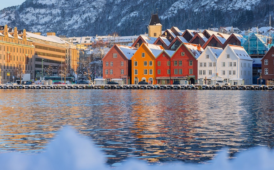 bilde fra kaien i Bergen