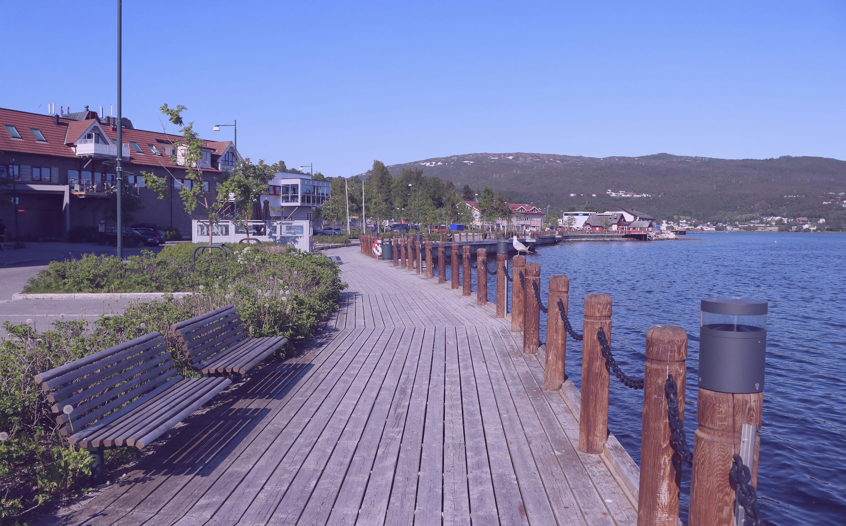 Bilde fra Fauske i Nordland