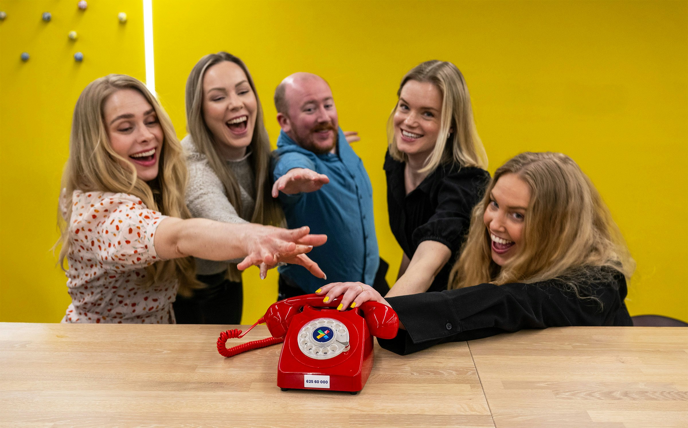 Line Troller, Ida Zachariassen,  Steinar Bjørnsson, Kirsti Tomassen Bredsvoll og Kristin Pålsrud.