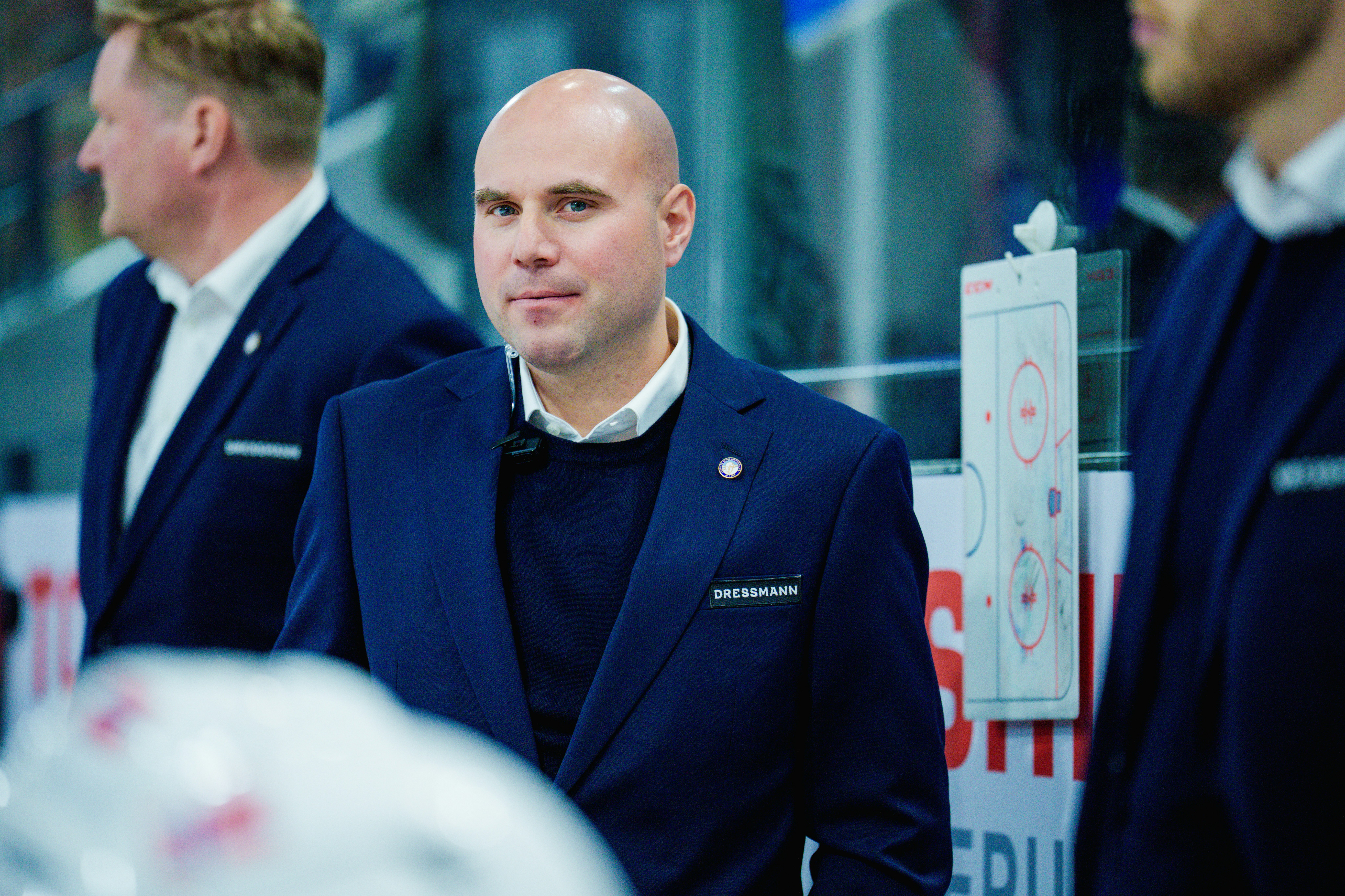 Norges landslagstrener i hockey Tobias Johansson