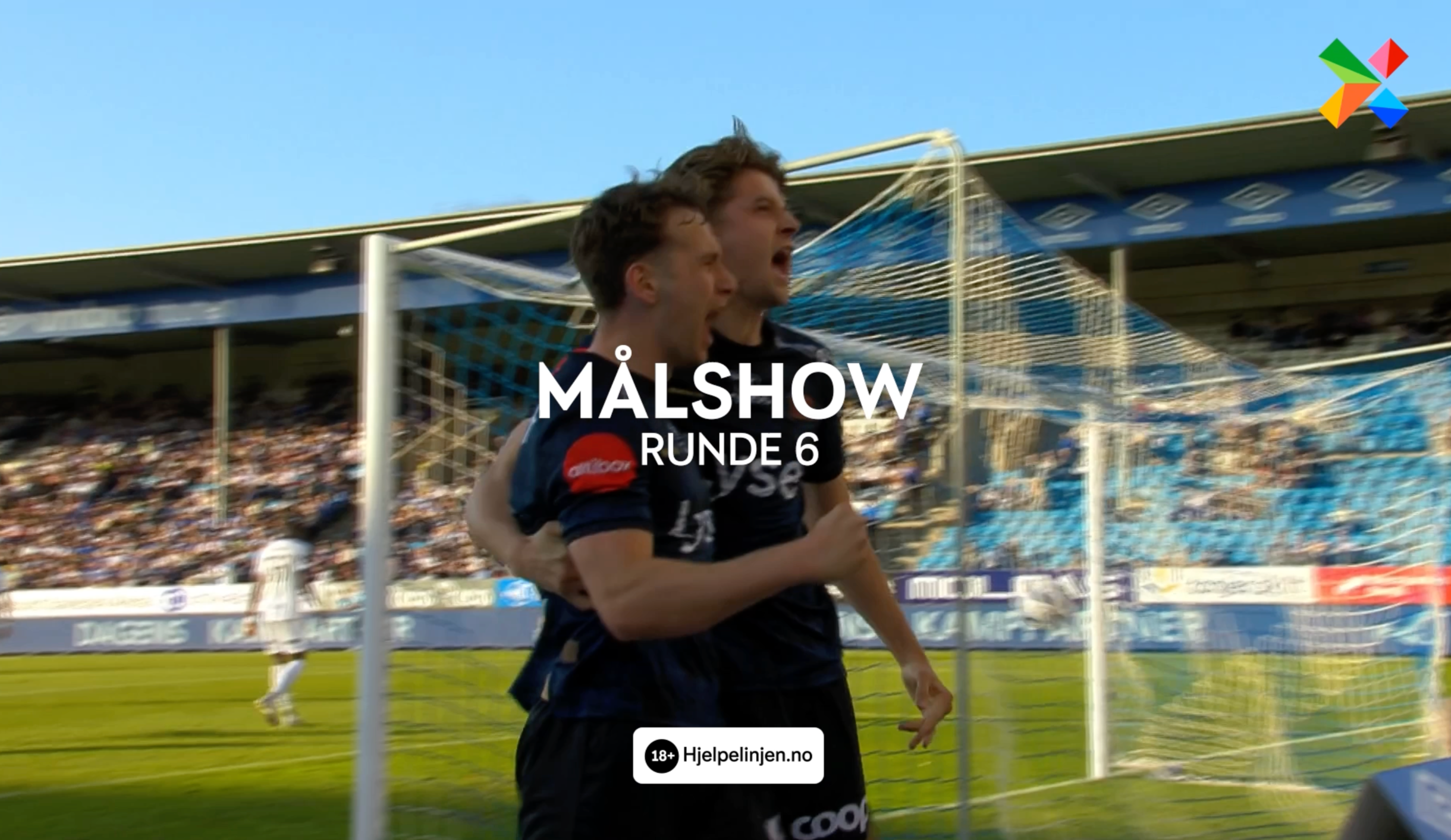Målshow Eliteserien runde 6