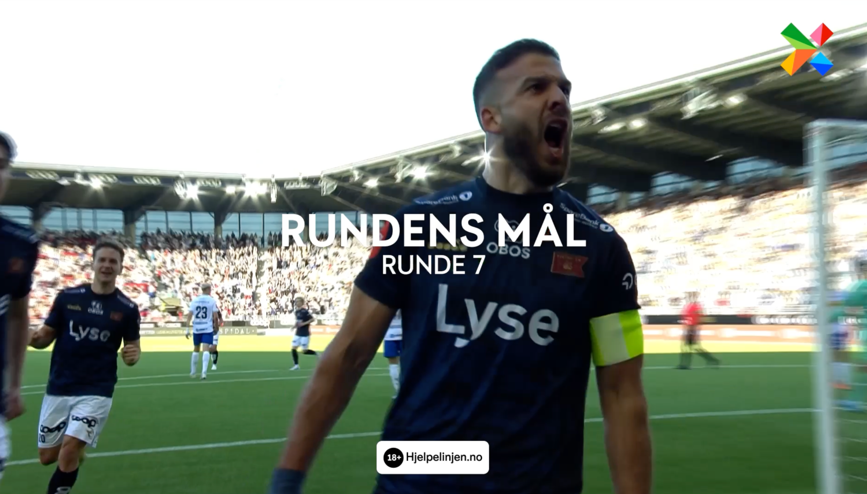 Målshow Eliteserien runde 7