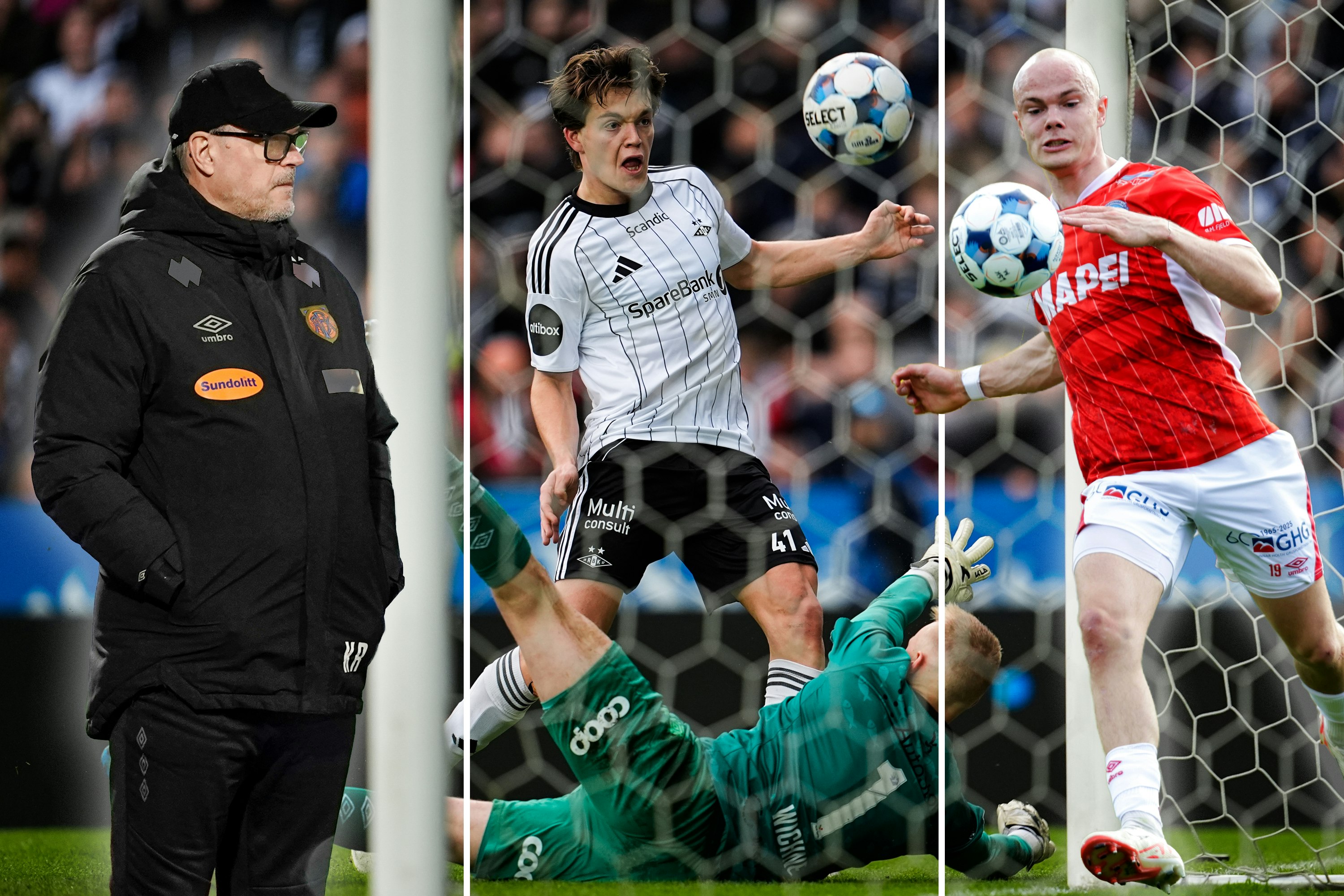 CUP ER CUP: Kjetil Rekdal møter sin gamle arbeidsgiver HamKam, mens Sverre Nypan og Rosenborg drar til skogs for å møte Emil Nielsen og KIL i cupens 4. runde. Bilder av de tre personene satt sammen i en montasje.