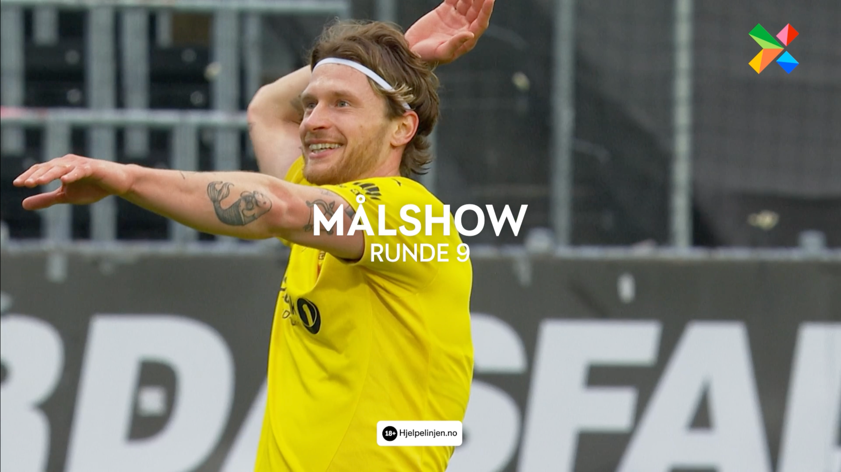Målshow Eliteserien runde 9