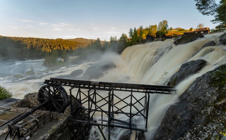 Bilde av Haugfossen.
