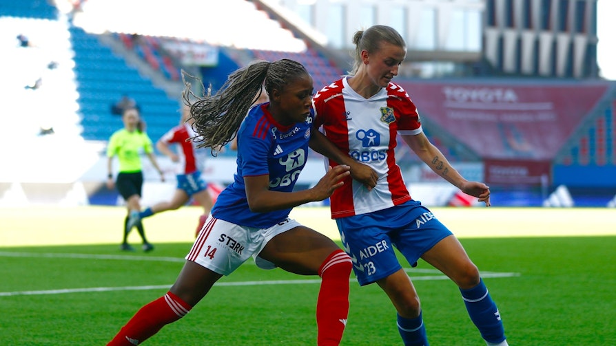 Toppserien fotball. Vålerenga mot Lyn.