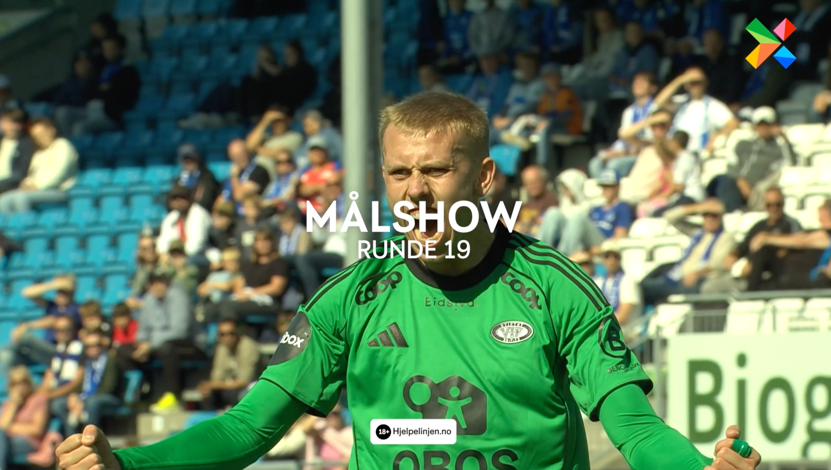 Målshow Eliteserien runde 19