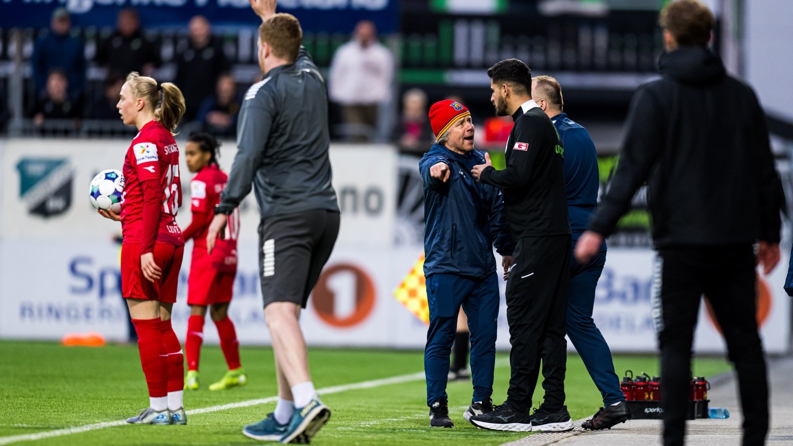 Bilde fra kamp i toppserien