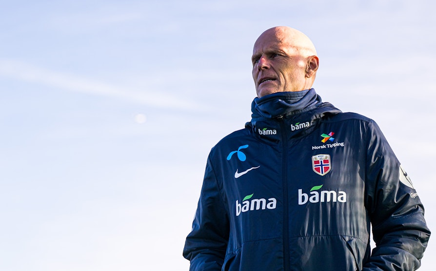 Landslagstrener i fotball for herrelandslaget, Ståle Solbaken.