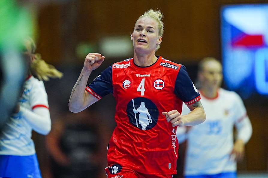 Håndballspiller Veronica Kristiansen