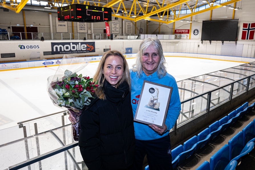 Ildsjel-vinner Oslo, Furuset. Ishockey. Kari Fjellhammer. Tiril Eckhoff.