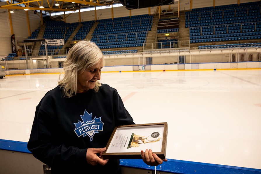 Ildsjel-vinner Oslo, Furuset. Ishockey. Kari Fjellhammer