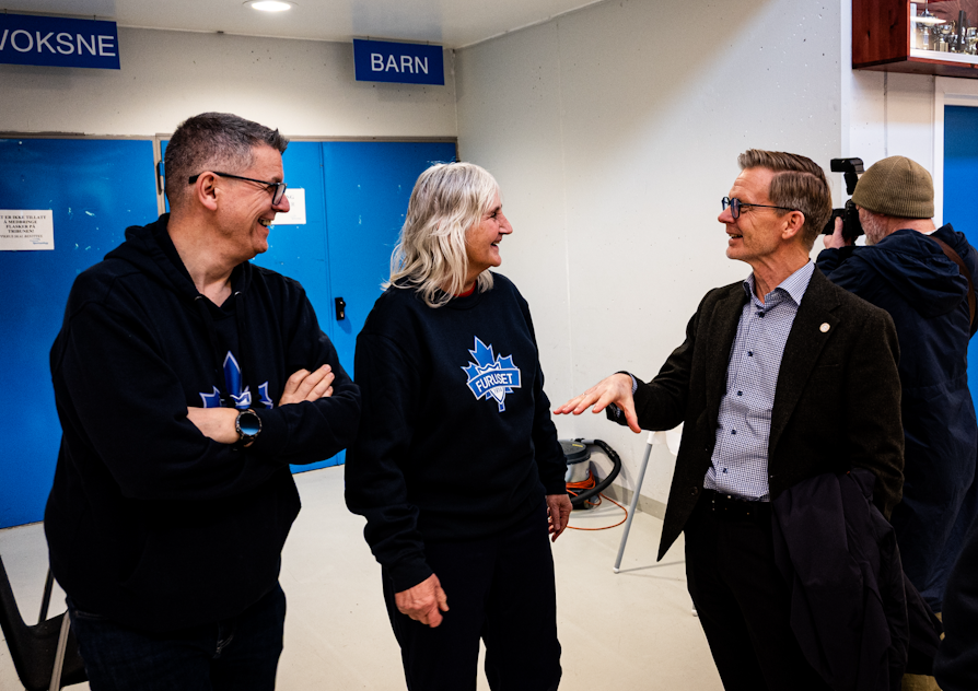 Ildsjel-vinner Oslo, Furuset. Ishockey. Kari Fjellhammer. Tage Pettersen