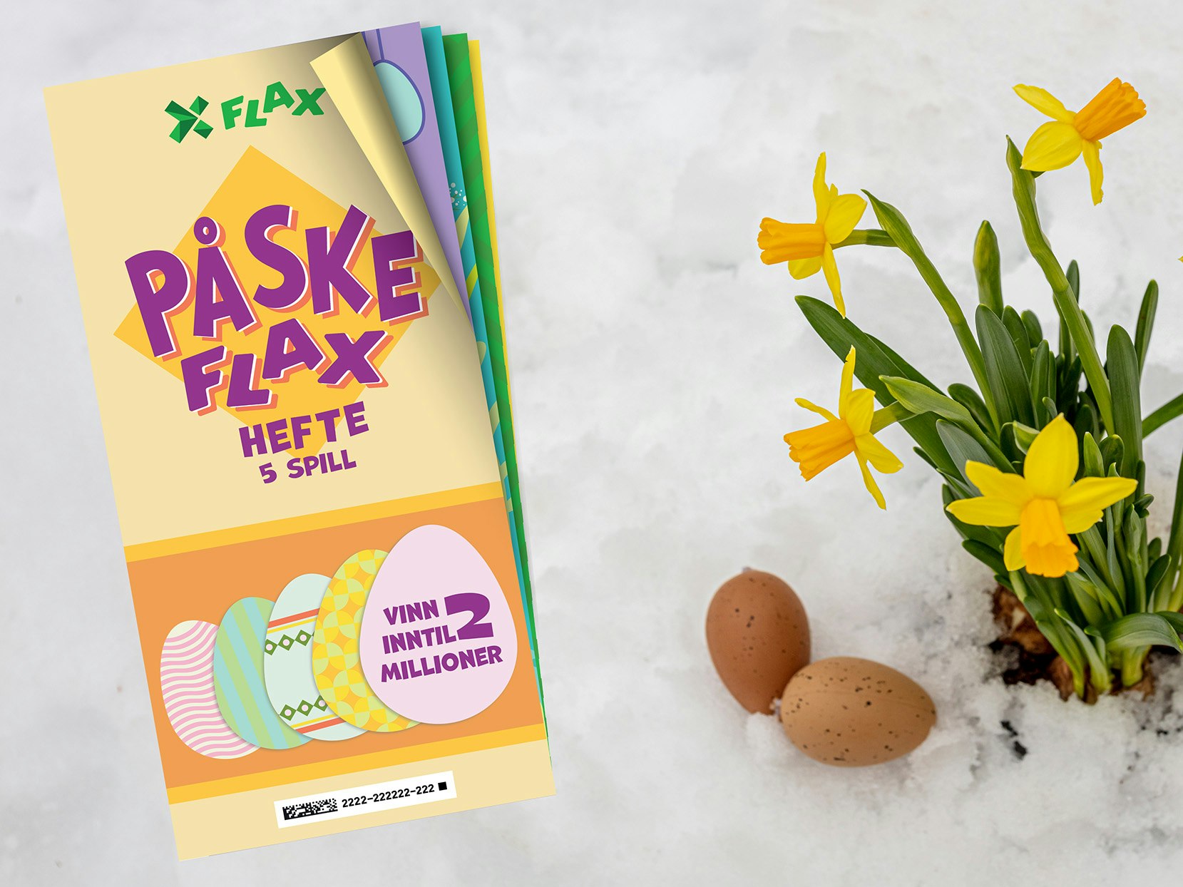 Hils på PåskeFlax-familien! - Norsk Tipping