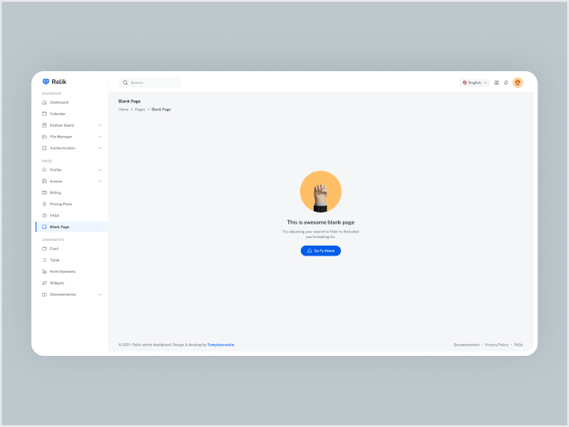 Raple - Admin Dashboard Bootstrap Template