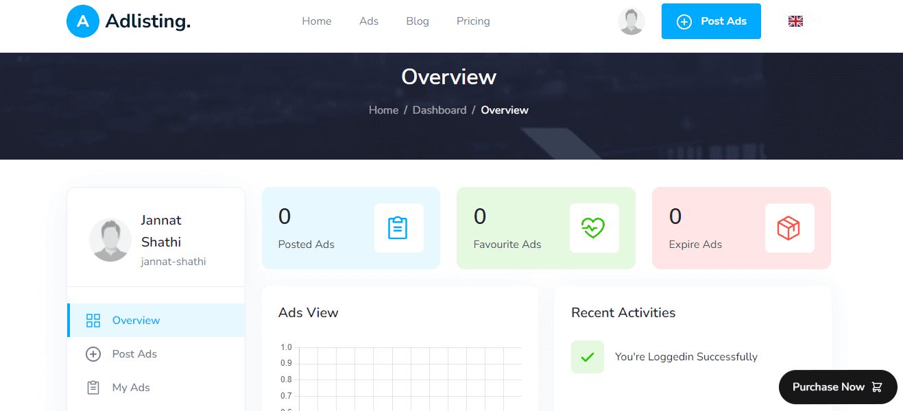 Adlisting - Classified Ads PHP Script