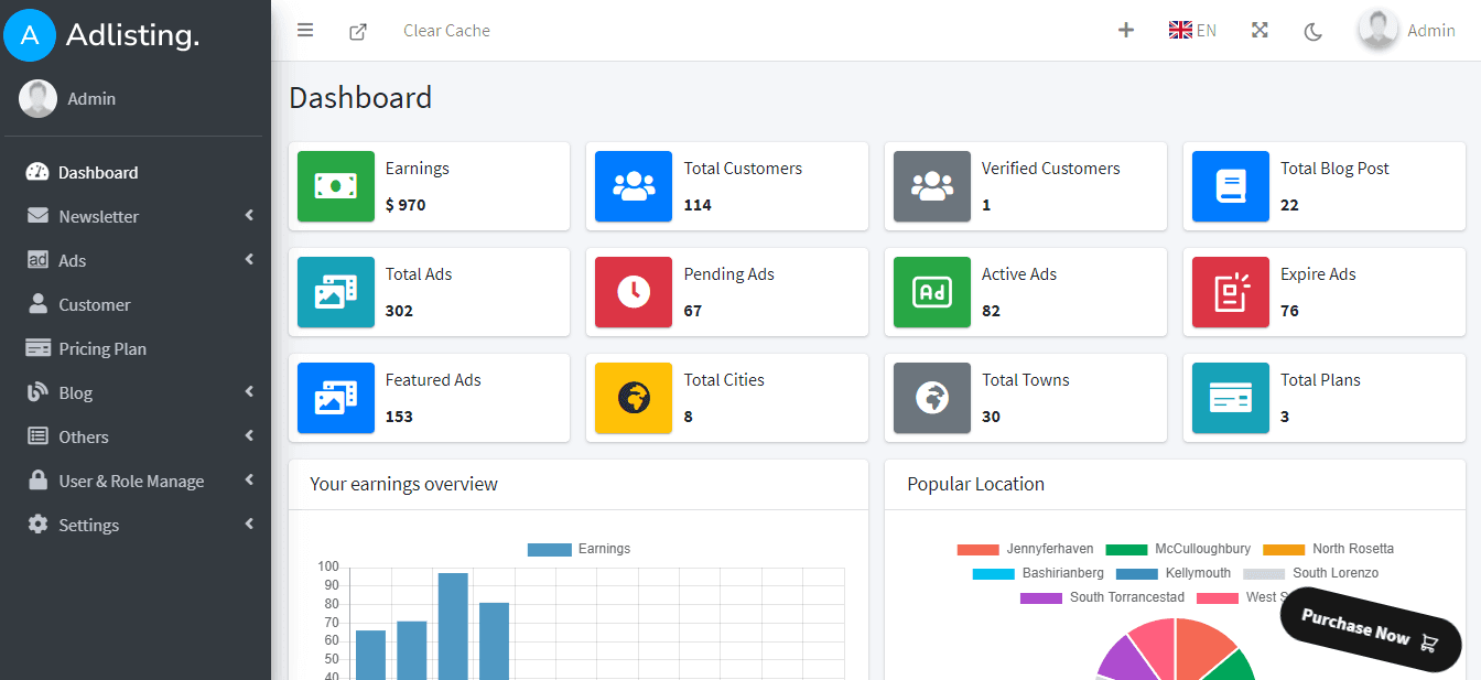 Classified PHP Script