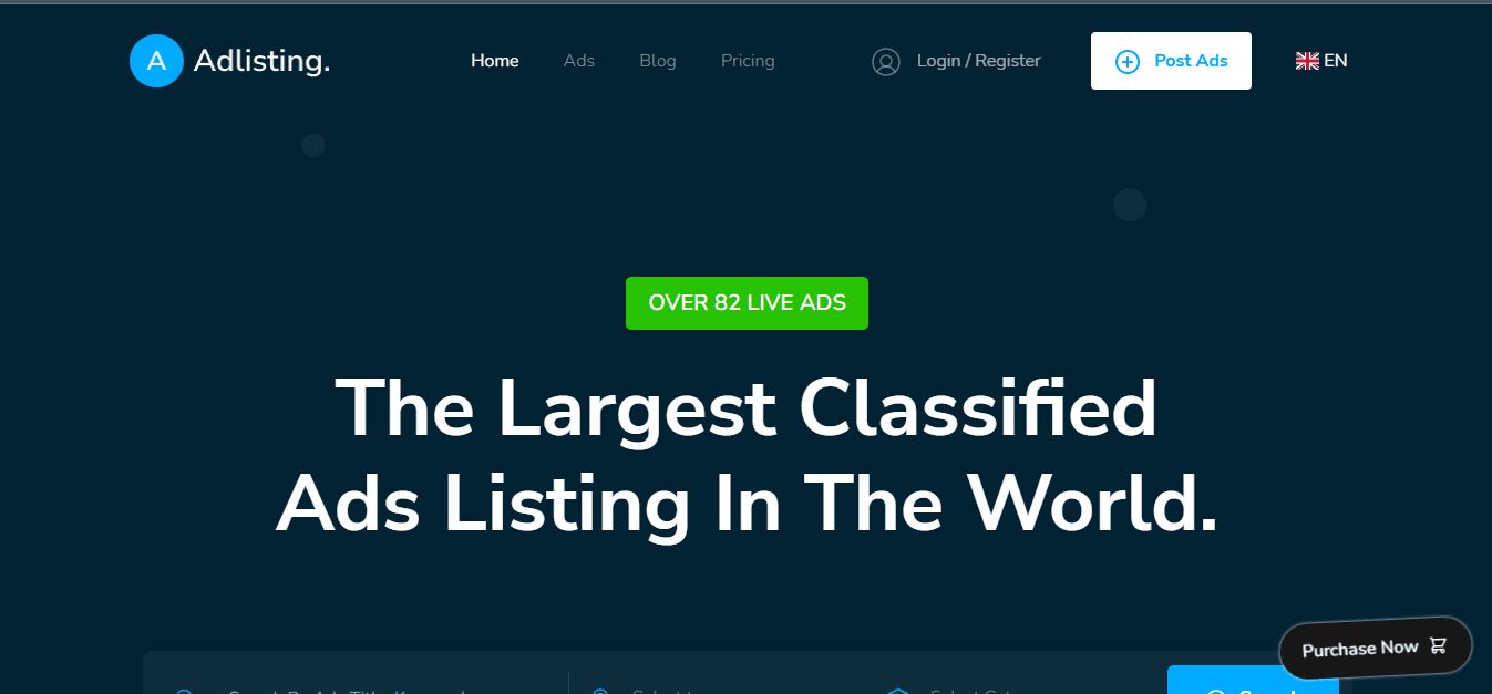 Adlisting - Classified Ads PHP Script