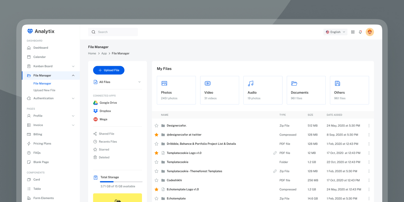 Templatecookie Products Screenshots