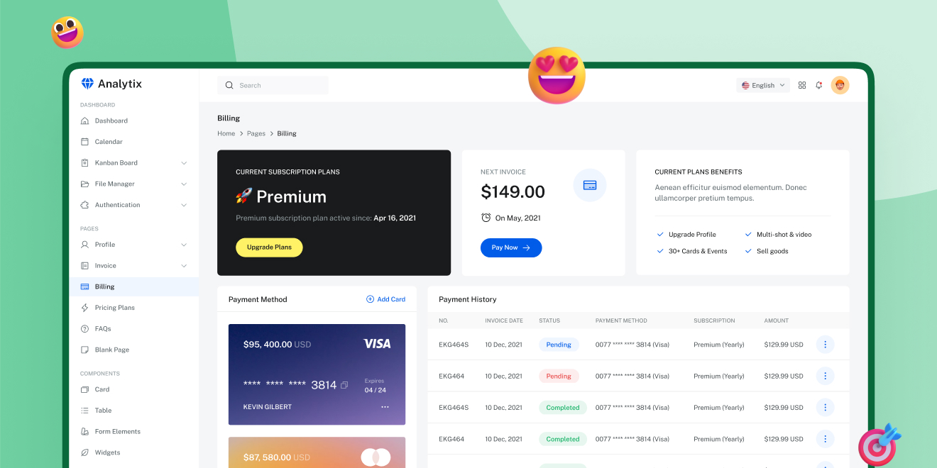 Templatecookie Products Screenshots