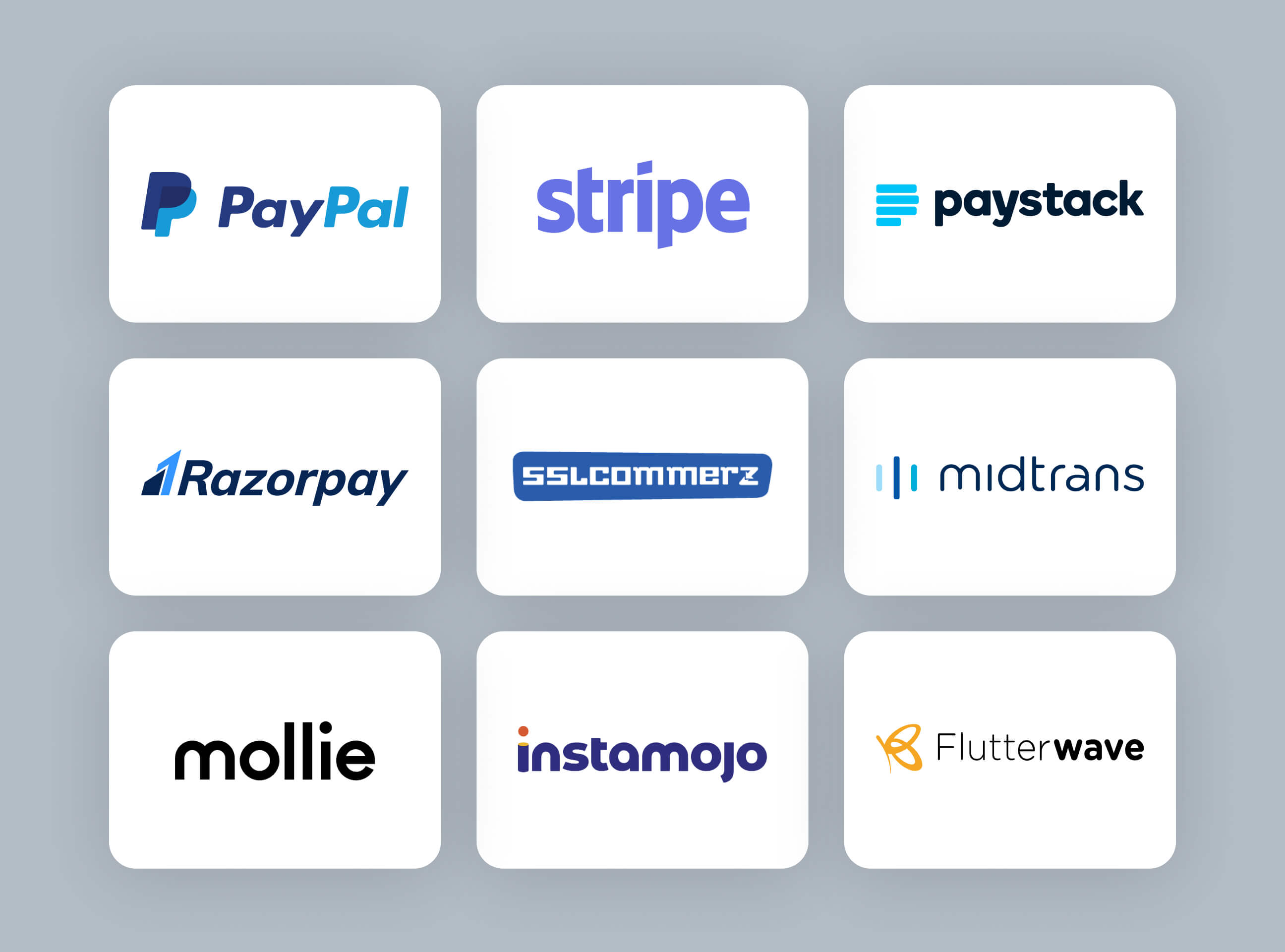 Multiple Payment Gateways