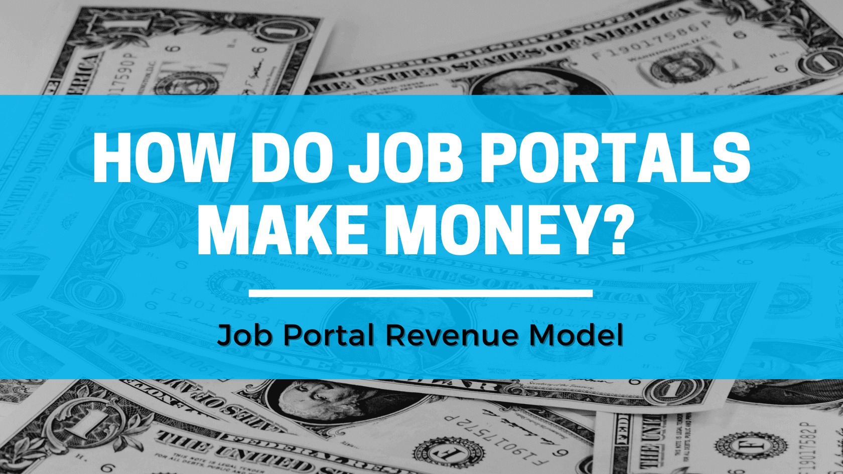 How Do Job Portals Make Money? Job Portal Revenue Model
