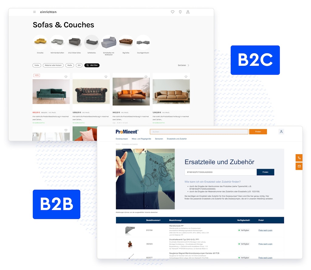 E-Commerce Design B2C vs. B2B