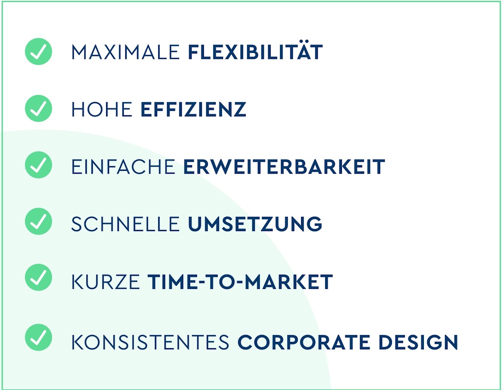 Modulares Design Vorteile