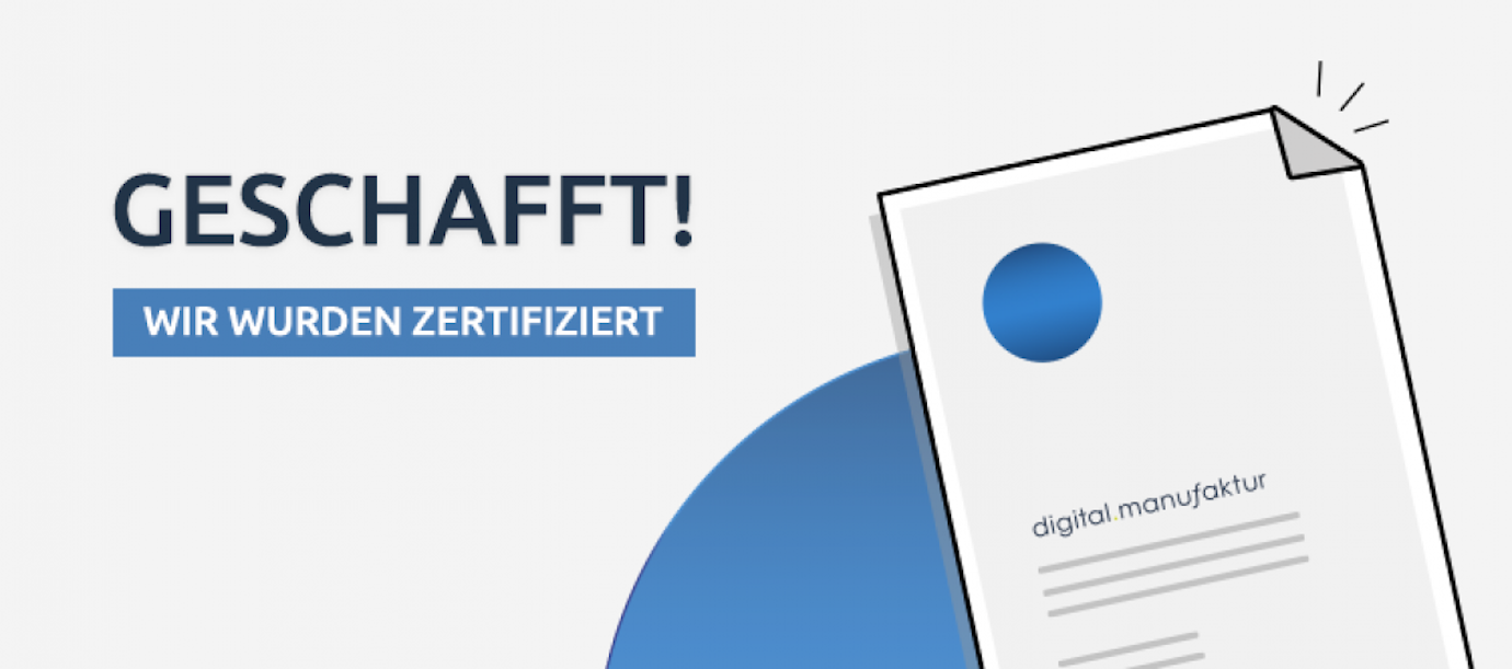 TÜV Süd zertifiziert uns nach ISO 9001:2008