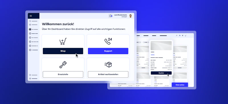 Serivceportal im B2B Commerce