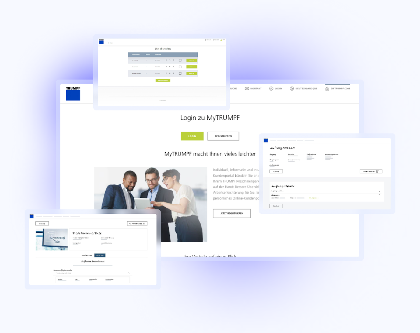 MyTrumpf Serviceportal