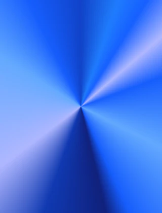 Radialer Hintergrund in bunten Blautönen