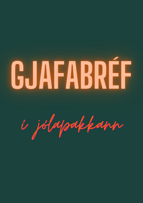 Cover Image for Jóla-gjafabréf Tjarnarbíó